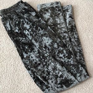 Insight crushed velvet leggings